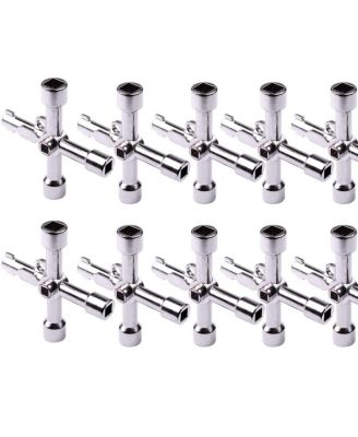 Electrical Cabinet Key 4 Way Utilities Triangle Square Cross