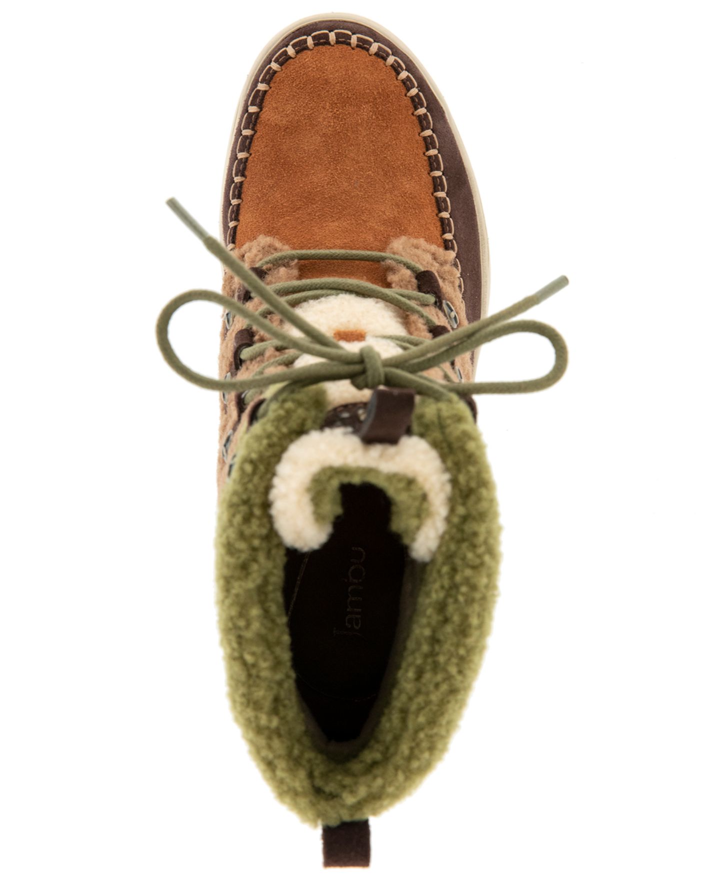 Женские ботинки Jambu Melrose Round Toe Casual Booties, цвет: Рыжевато-коричневый разноцветный — фото 4