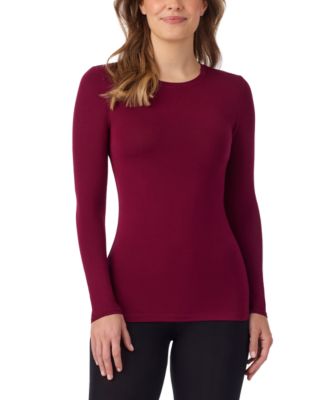Women's Softwear with Stretch Long-Sleeve Crewneck Top