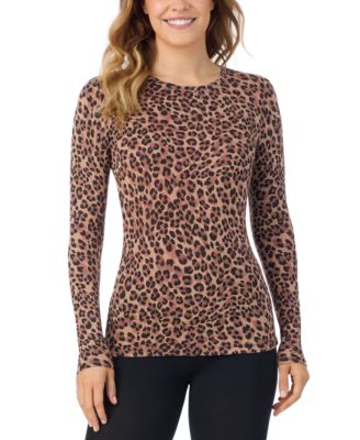 Women's Softwear with Stretch Long-Sleeve Crewneck Top