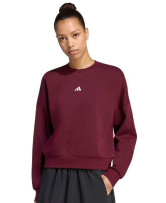 Women's Essentials Crewneck Small-Logo Sweatshirt 