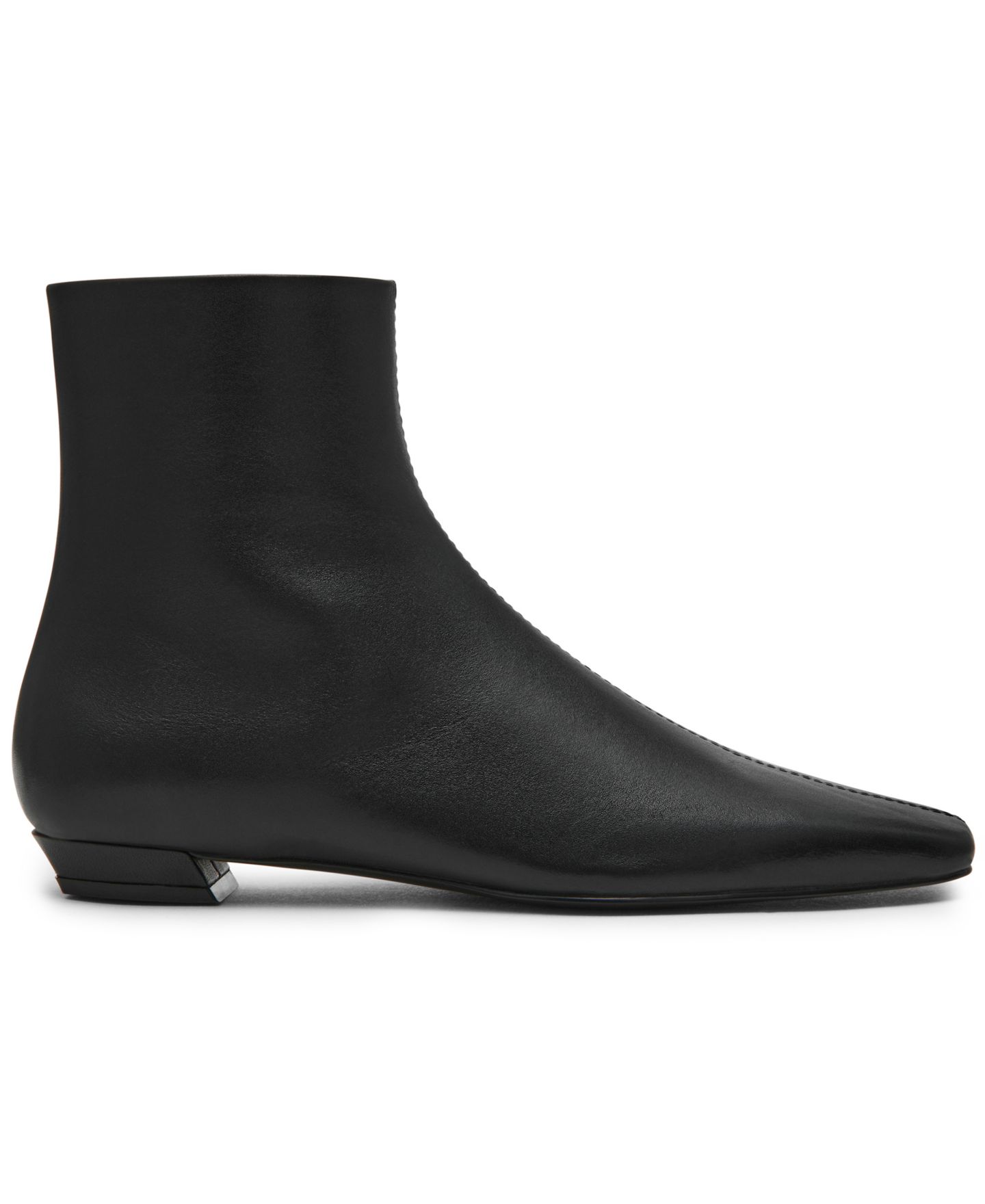 Женские ботинки Steve Madden Zami Snip Toe Booties, цвет: Чёрный кожаный — фото 2