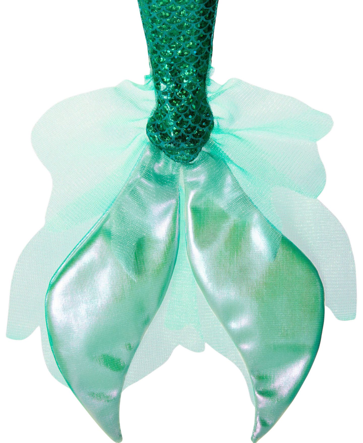 Детская кукла Disney Princess Sparkling Princess Series Ariel Removable Tail & Sleeves Fashion Doll, Ages 4+ — фото 5