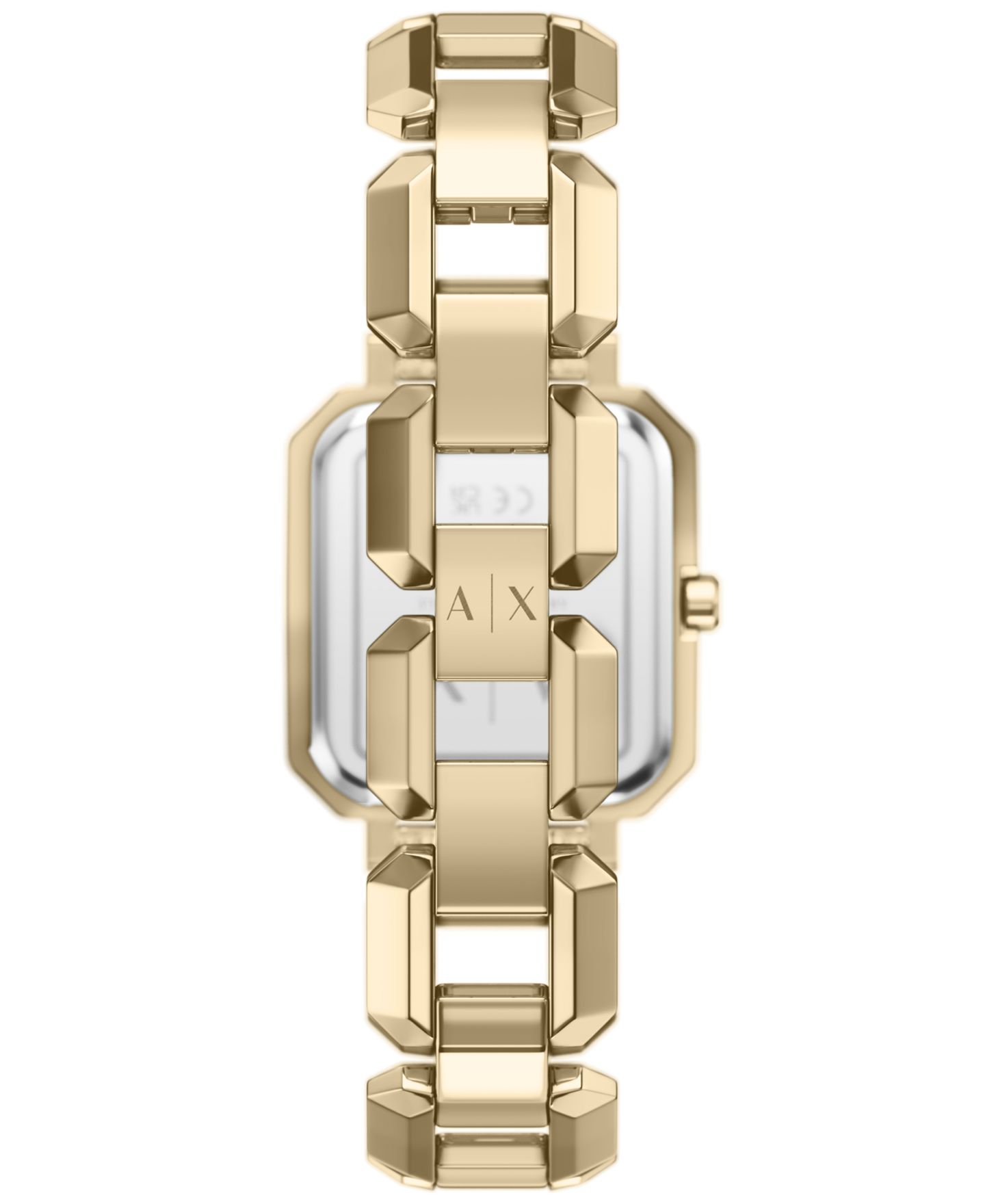 Женские часы A|X Armani Exchange Quartz Three Hand Gold Stainless Steel 27mm — фото 3