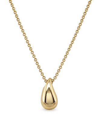 Teardrop Pendant Necklace