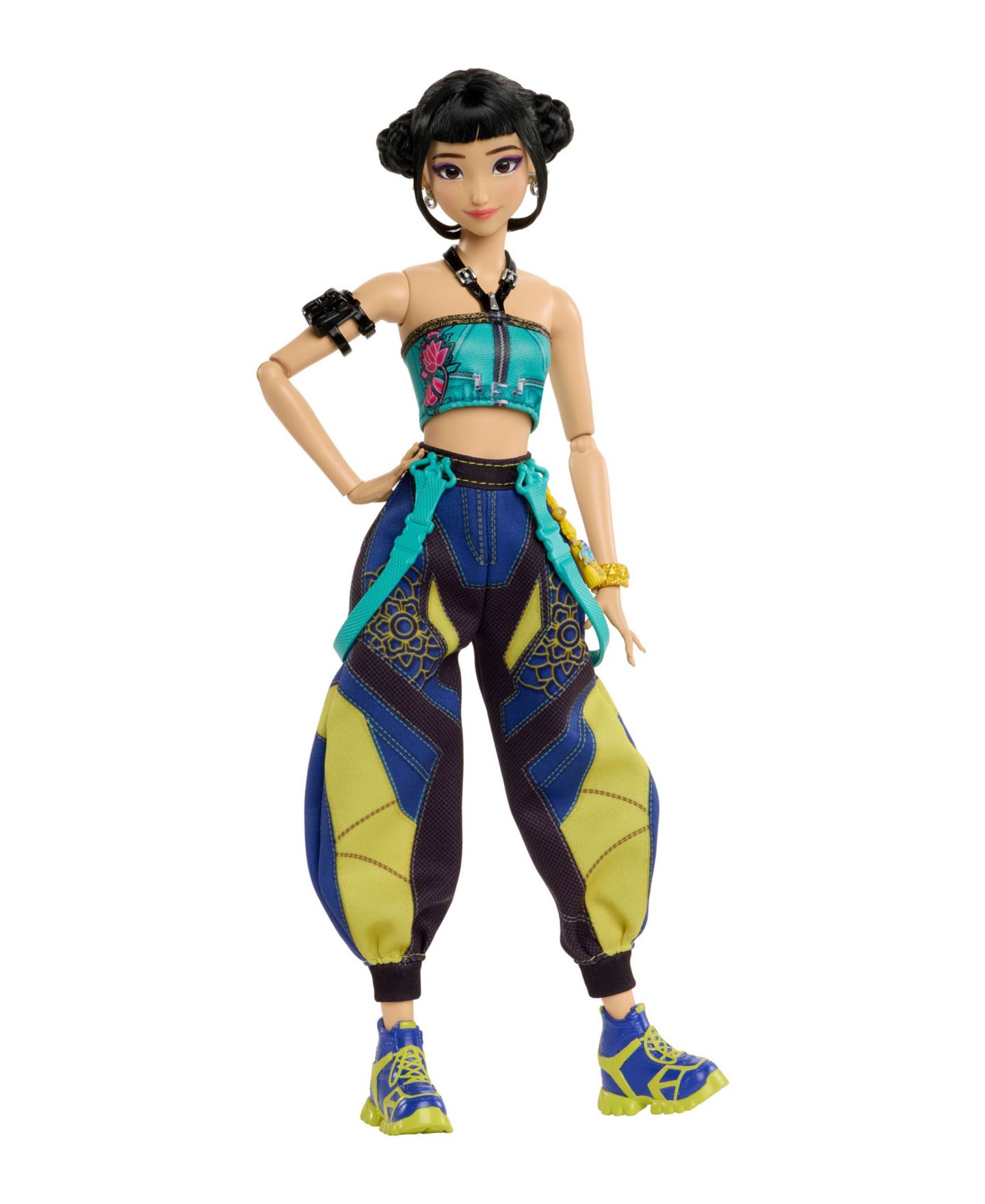 Детская кукла KPop Demon Hunters HUNTR/X "How It's Done" Zoey 11 Posable Joints Fashion Doll, Ages 4+ — фото 5