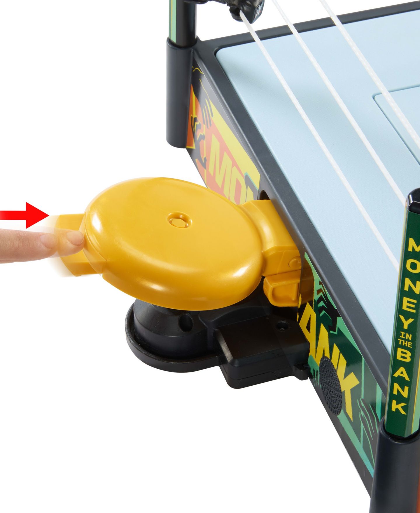 Детский игровой набор WWE Money In The Bank Cash-In Ring Playset with 2 Play Modes and 40+ Sounds, Ages 6+ — фото 3
