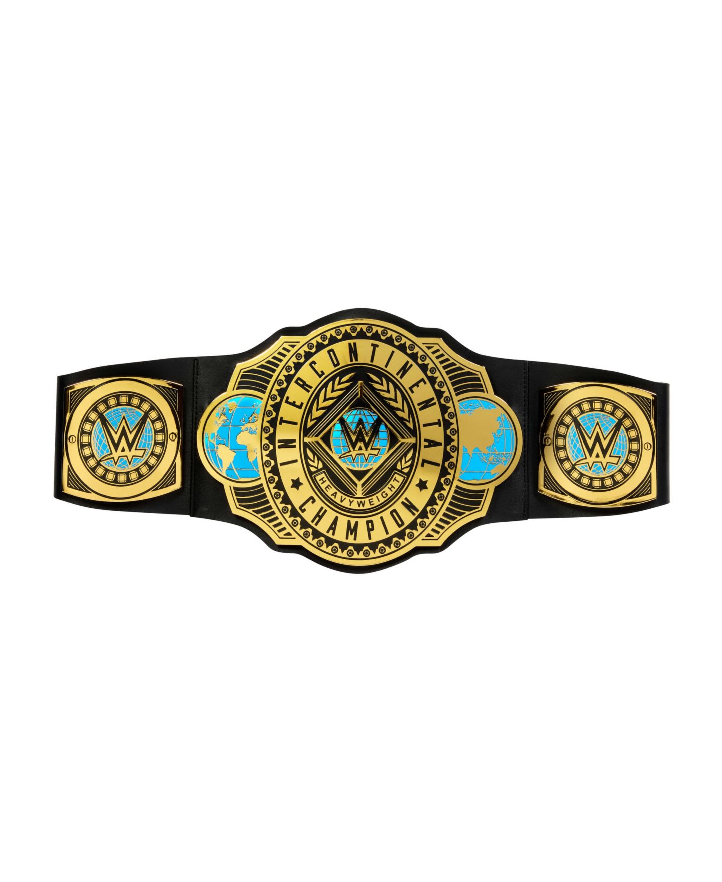 Детские игрушки WWE Intercontinental Championship Kid-Sized 1-Piece Title Belt, Ages 6+ — фото 1