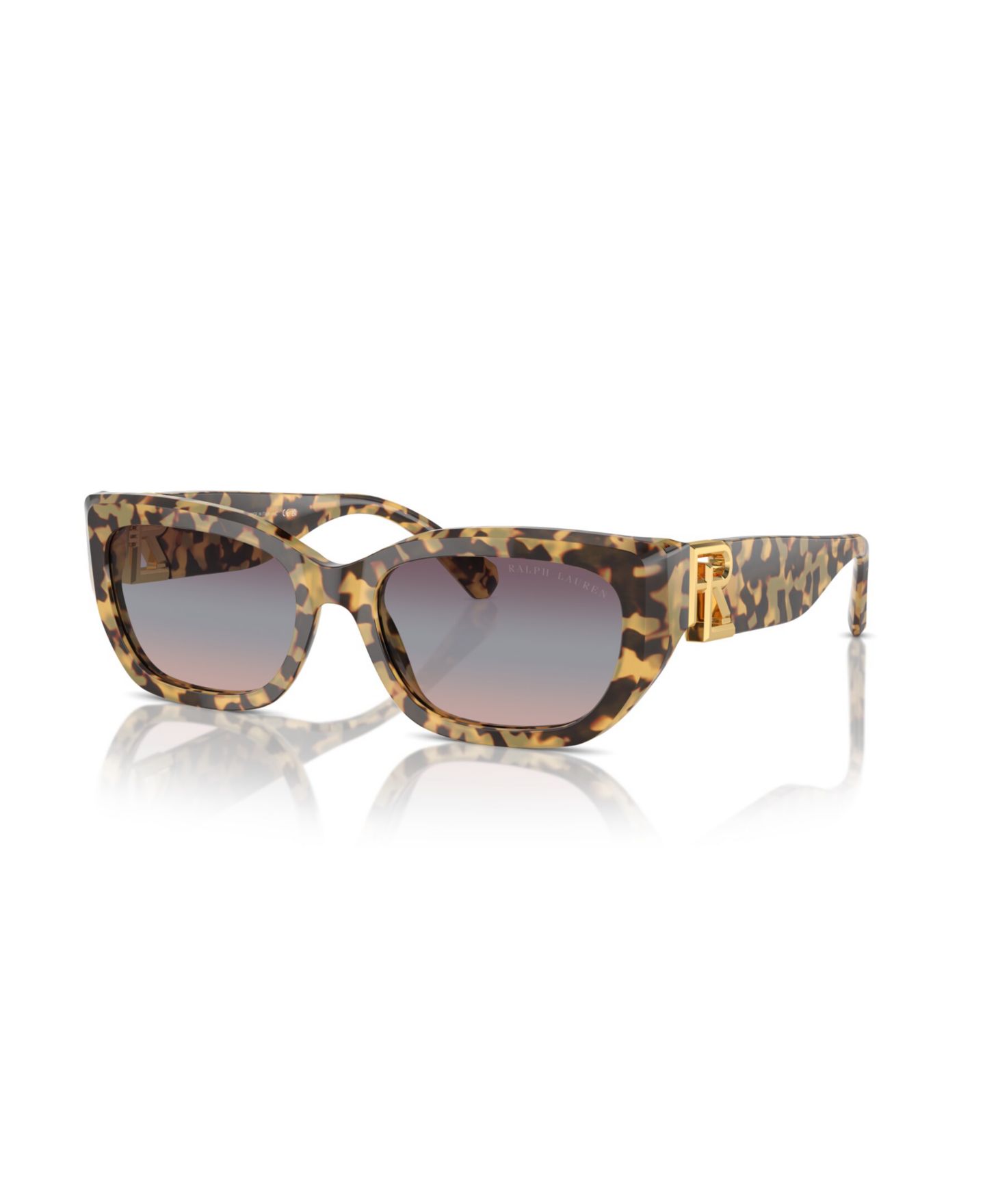 Женские солнцезащитные очки Ralph Lauren The Bridget Sunglasses, RL8222, цвет: Spotty — фото 1