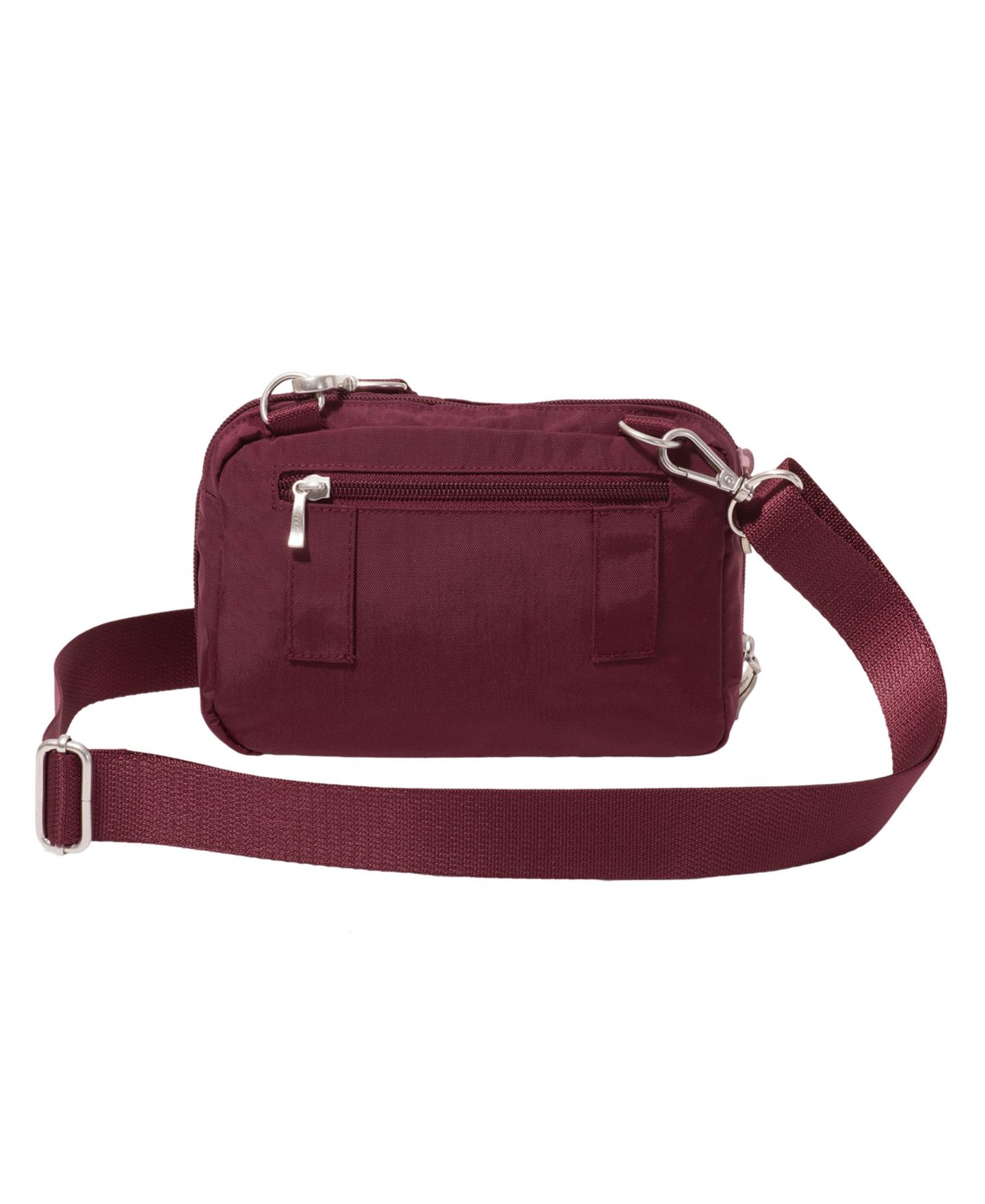 Женская сумка Baggallini Modern Everywhere Mini Double Zipper Crossbody, цвет: Jam — фото 2