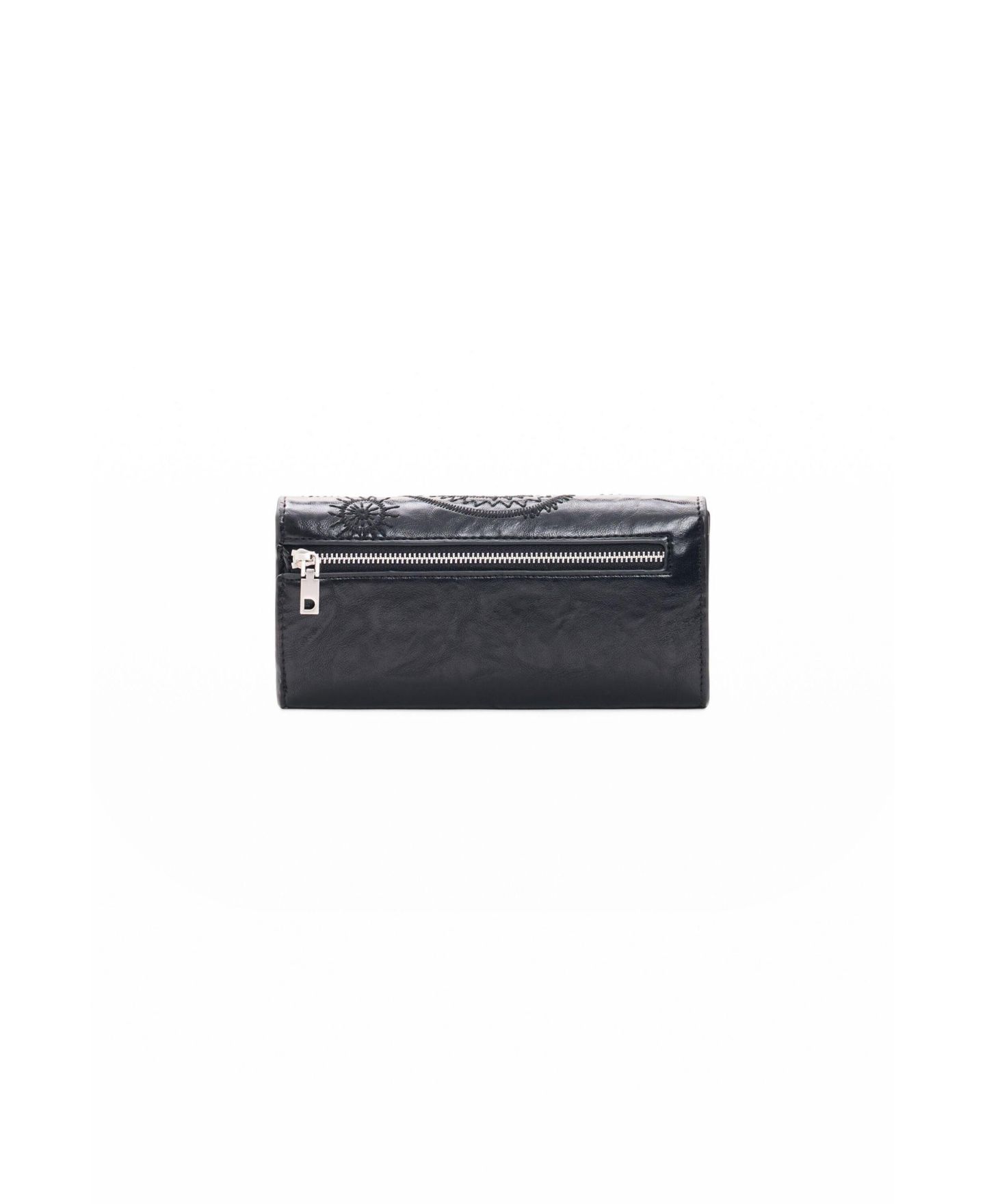 Женский кошелёк Desigual Large long wallet, цвет: Чёрный — фото 2