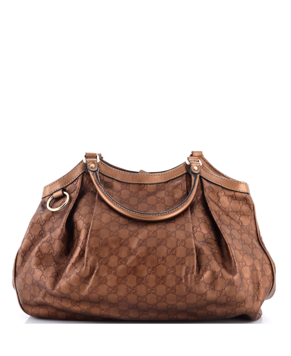 Pre-Owned Gucci Large Sukey Tote Guccissima Leather