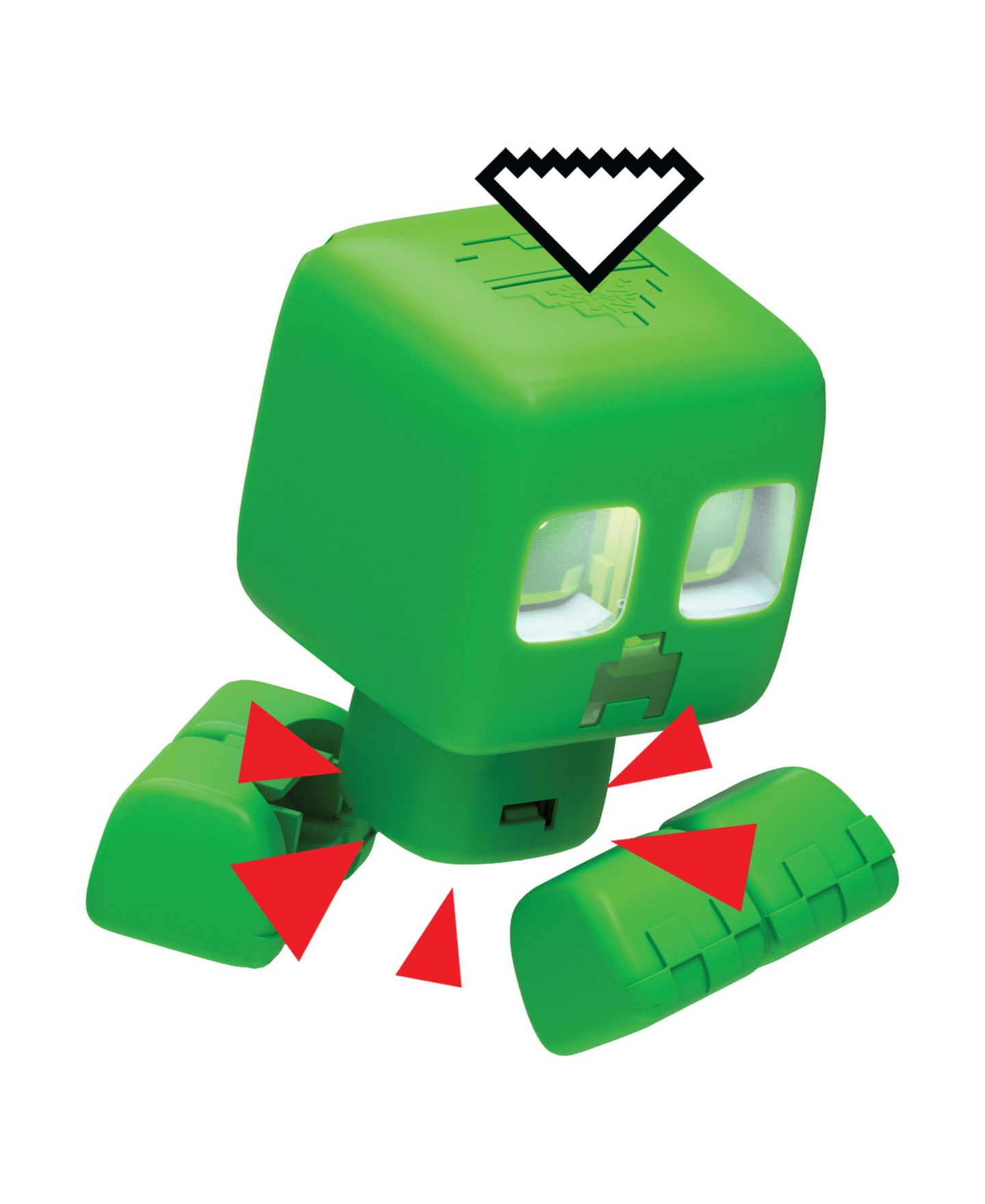 Интерактивная взрывающаяся фигурка Minecraft Creeper My Pet Creeper, от 6 лет — фото 5