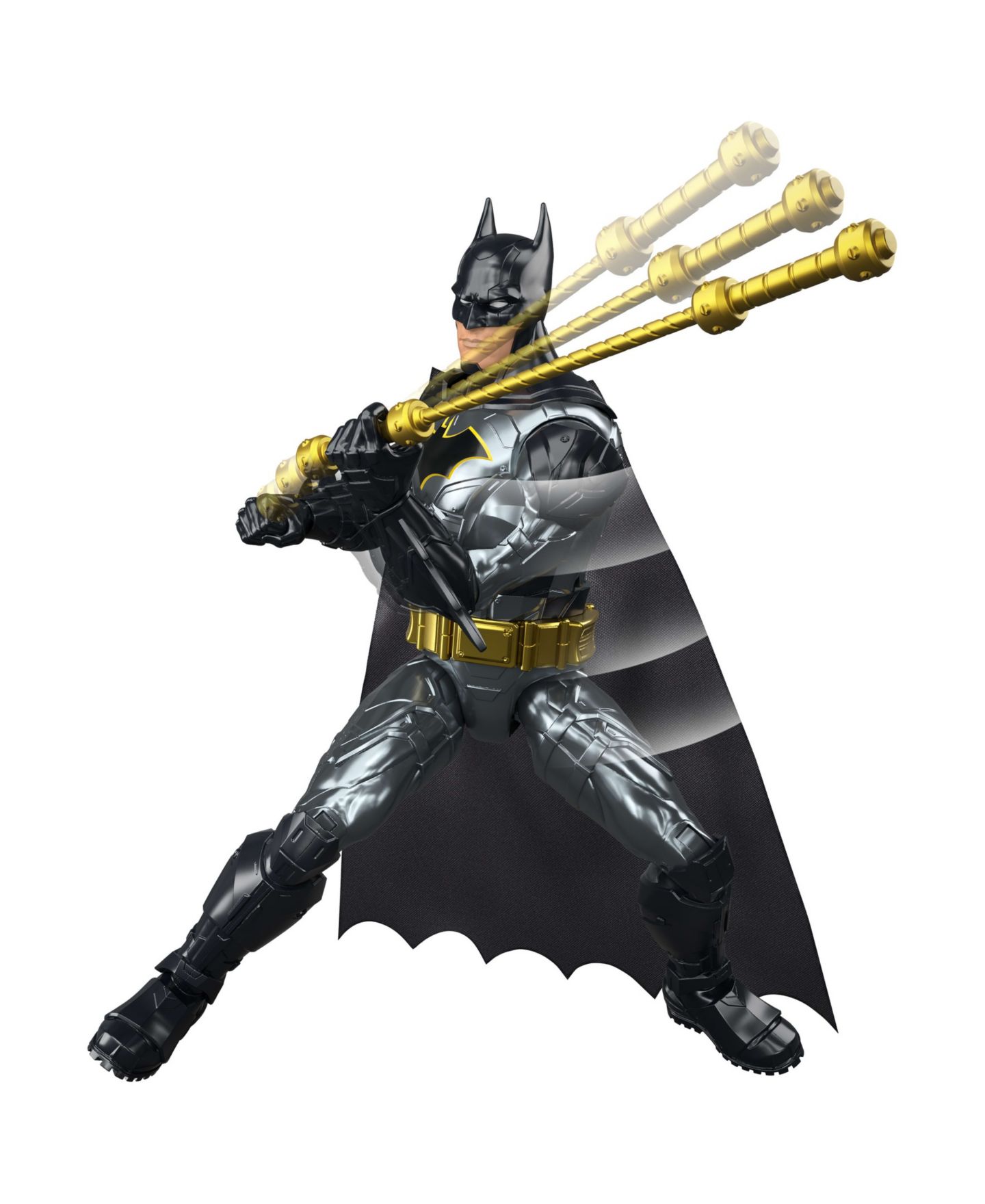 Детская фигурка DC Comics Crime Crusher Batman 12" Action Figure, 25+ Phrases and Sounds, Ages 4+ — фото 2