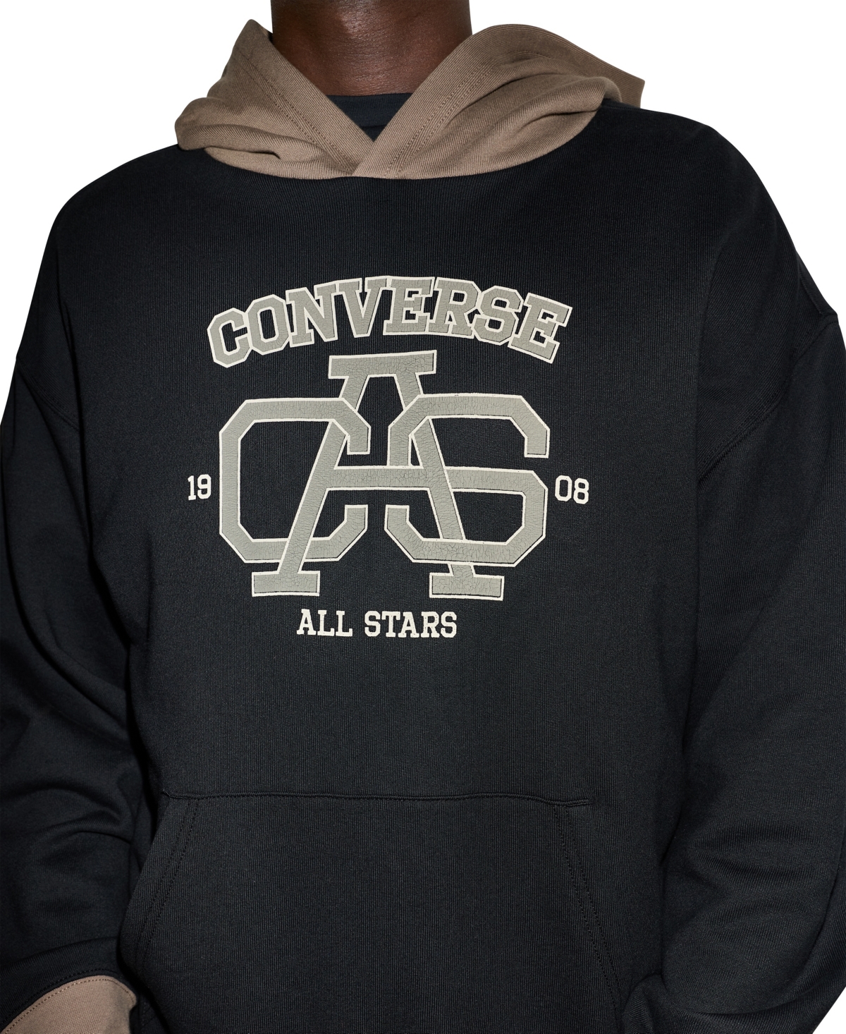 Converse Men's Casual Varsity Fleece Hoodie