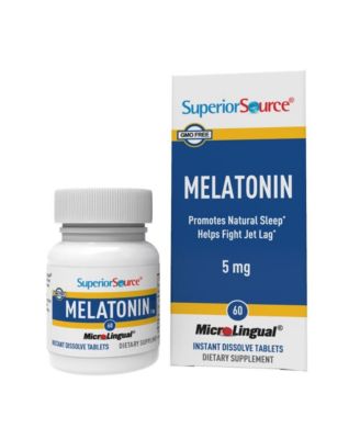Melatonin 5 mg - 60 Sublingual Dissolving Tablets