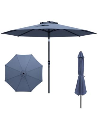 Patio Umbrella with Tilt Adjustment and Crank