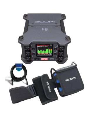F6 32-Bit Float Portable Multi-Track Field Recorder