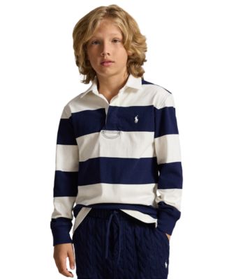 Boys' 8-20 Iconic Long-Sleeve Rugby Shirt