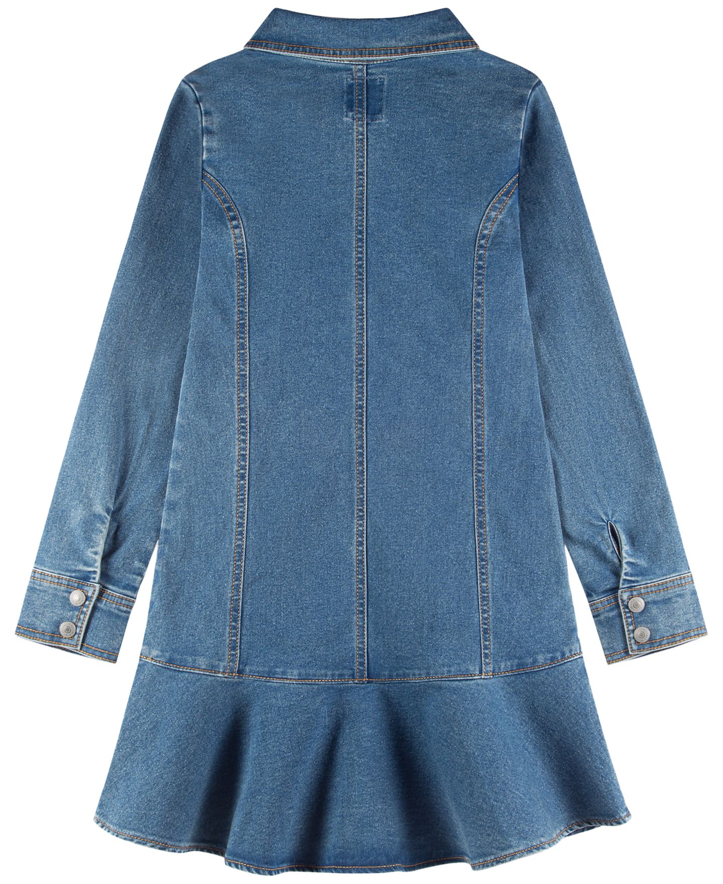 Платье Levi's Long Sleeves Button Up Dress для девочек, цвет: Drew Me In — фото 2