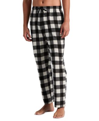 Men's Fleece Buffalo Plaid Sleep Pants