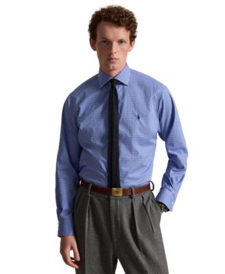 Men's Regent Checked Poplin Classic-Fit Shirt