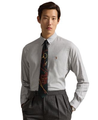 Men's Classic-Fit Performance Oxford Shirt