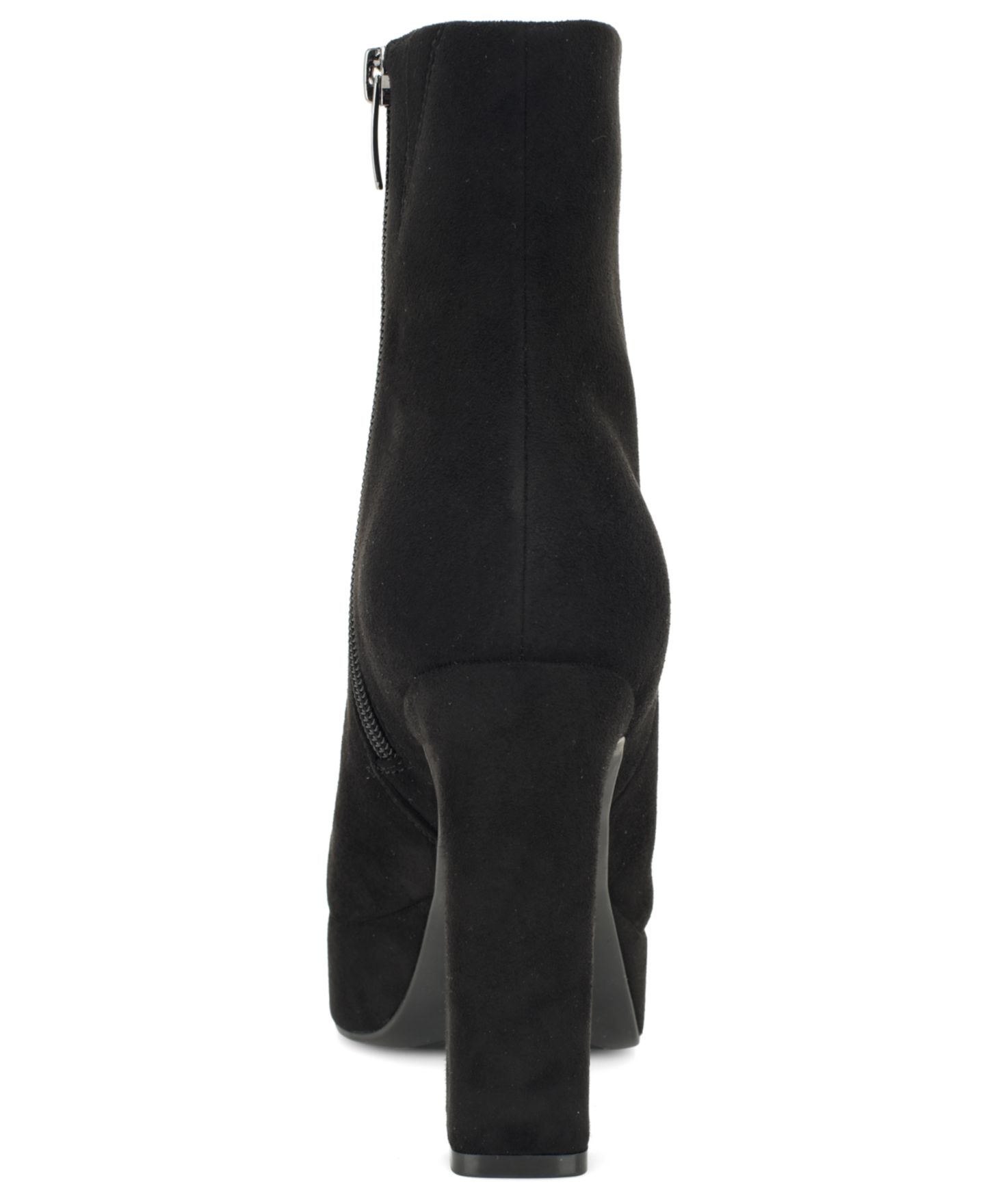 Женские ботинки Nine West Danella Block Heel Platform Dress Booties, цвет: Чёрный — фото 3