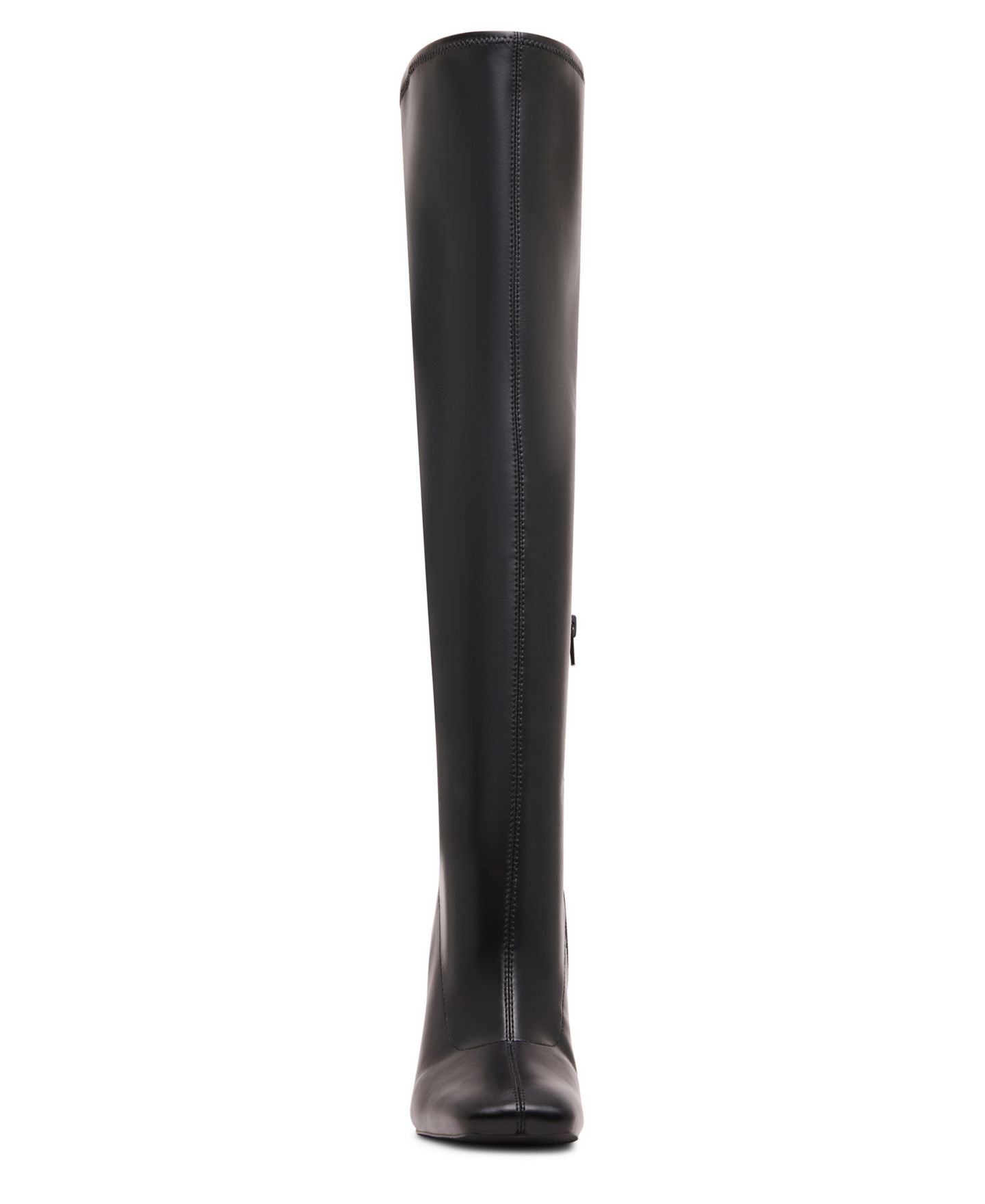Женские ботинки Madden Girl Camilla Square Toe Over-the-Knee Dress Boots, цвет: Чёрный — фото 6