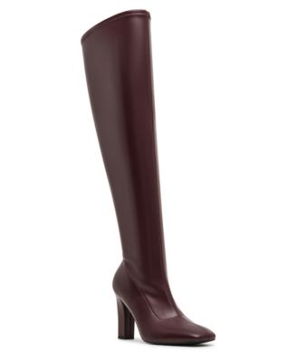 Women's Camilla Square Toe Over-the-Knee Dress Boots