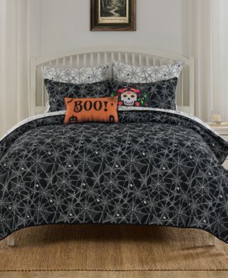 Spinderella Jacquard-Woven 2-Piece Coverlet Set, Twin