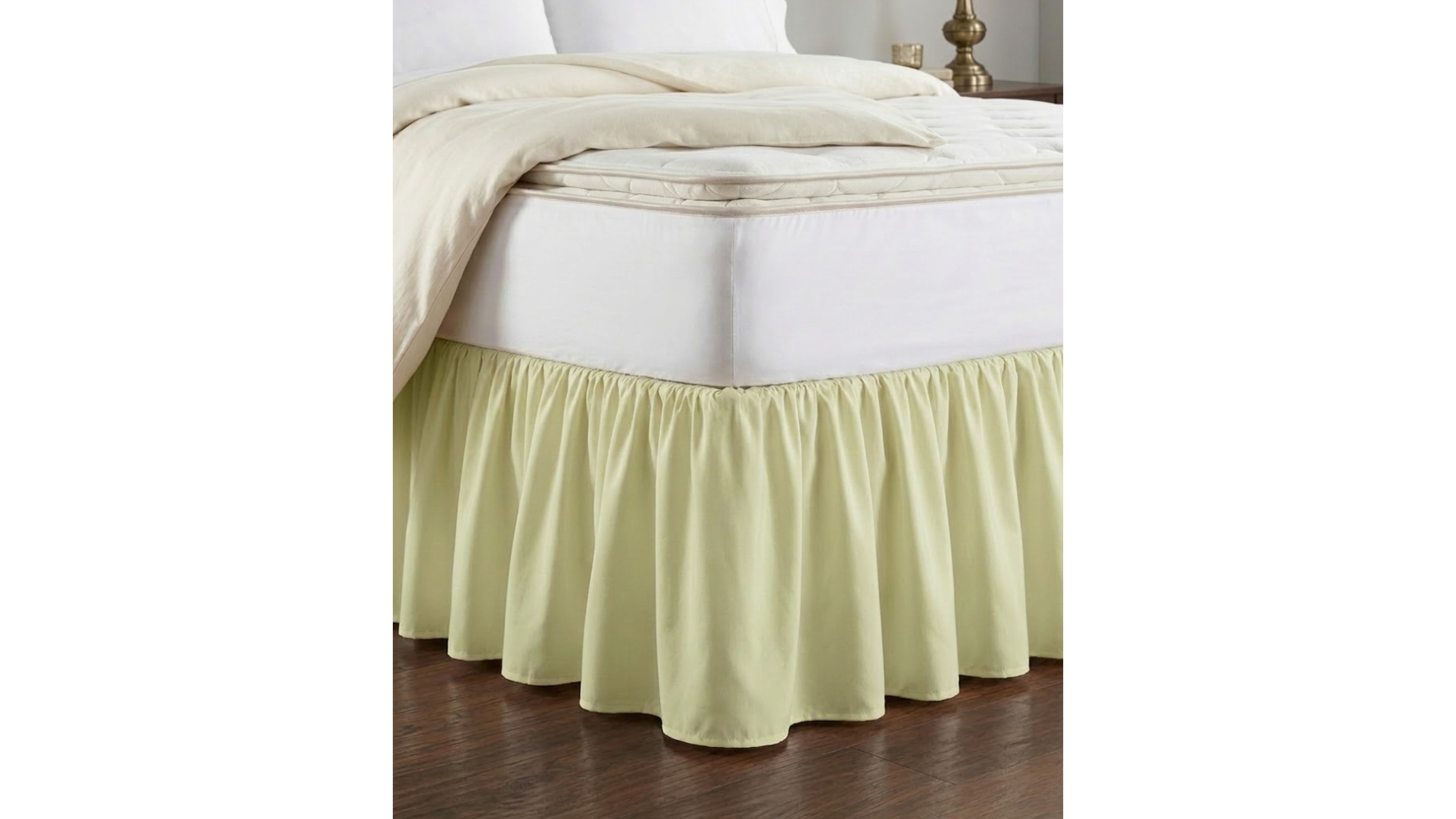 Greenland Home Fashions Landris Ruffled 15" Bed Skirt, Full