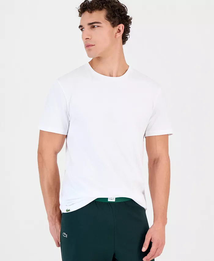 Men's Regular-Fit Crewneck Undershirts, 3-Pack - thumbnail 10