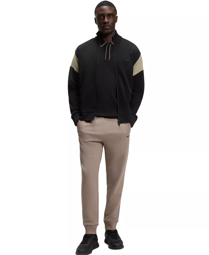 BOSS by Men's Cotton-Blend Regular-Fit Sweatshirt - thumbnail 9