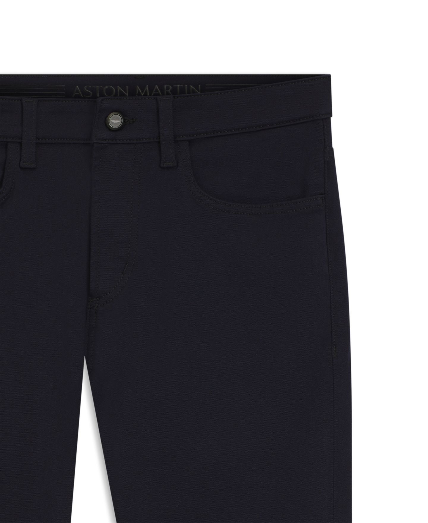 Мужские джинсы Hugo Boss BOSS by x Aston Martin Slim-Fit, цвет: Чёрный — фото 6
