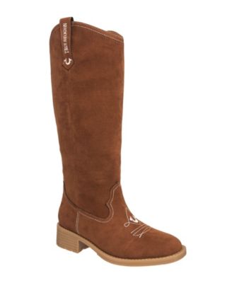 Women's Tamia Logo Knee High Cowboy Boot