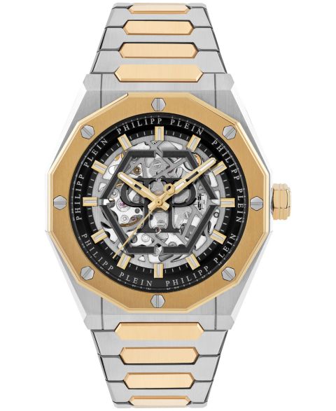 Мужские часы Philipp Plein Deluxe Two-Tone Bracelet Watch 44mm