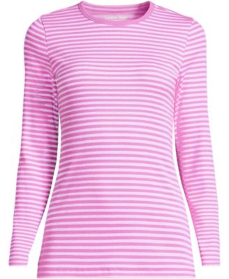Women's Tall Long Sleeve Micro Rib T-Shirt