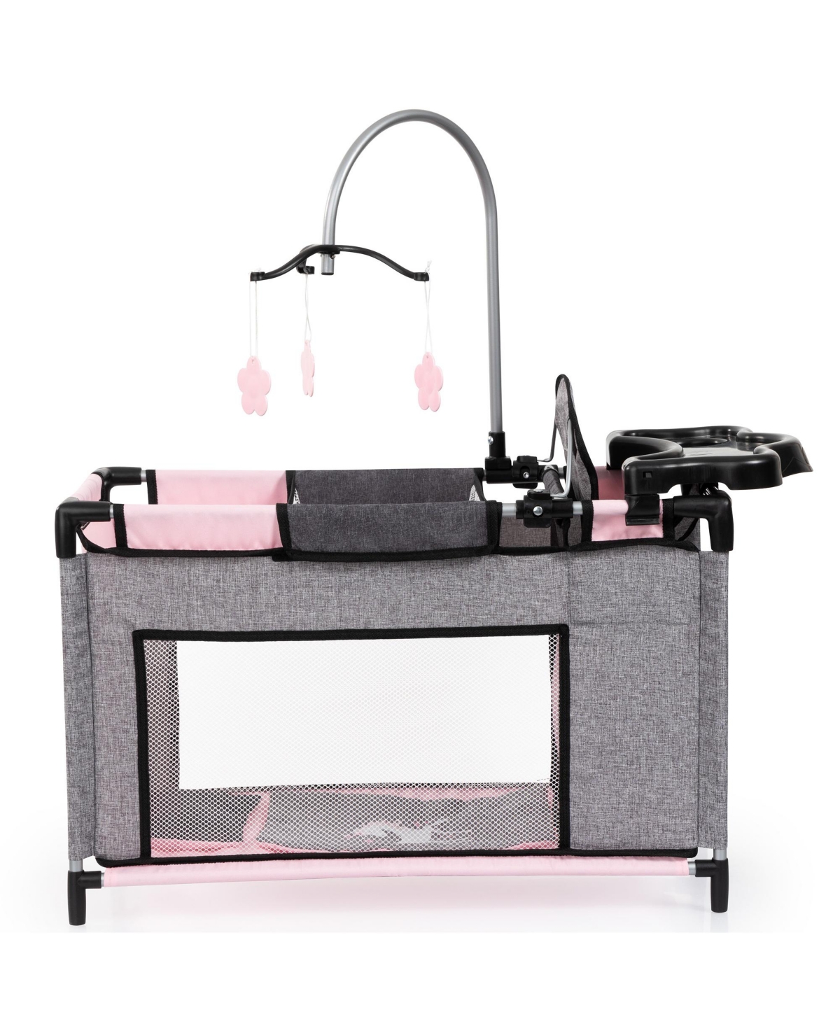 Bayer Design Multi Bed Fairy 18" Doll Bed with Integrated Highchair, Ages 3+