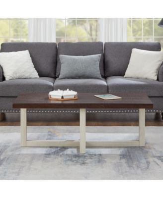 Contemporary Rectangular Coffee Table