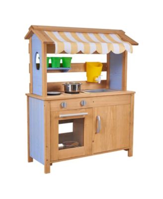 Sunshade-Canopy Water-Tank Mud Kitchen, Ages 3+
