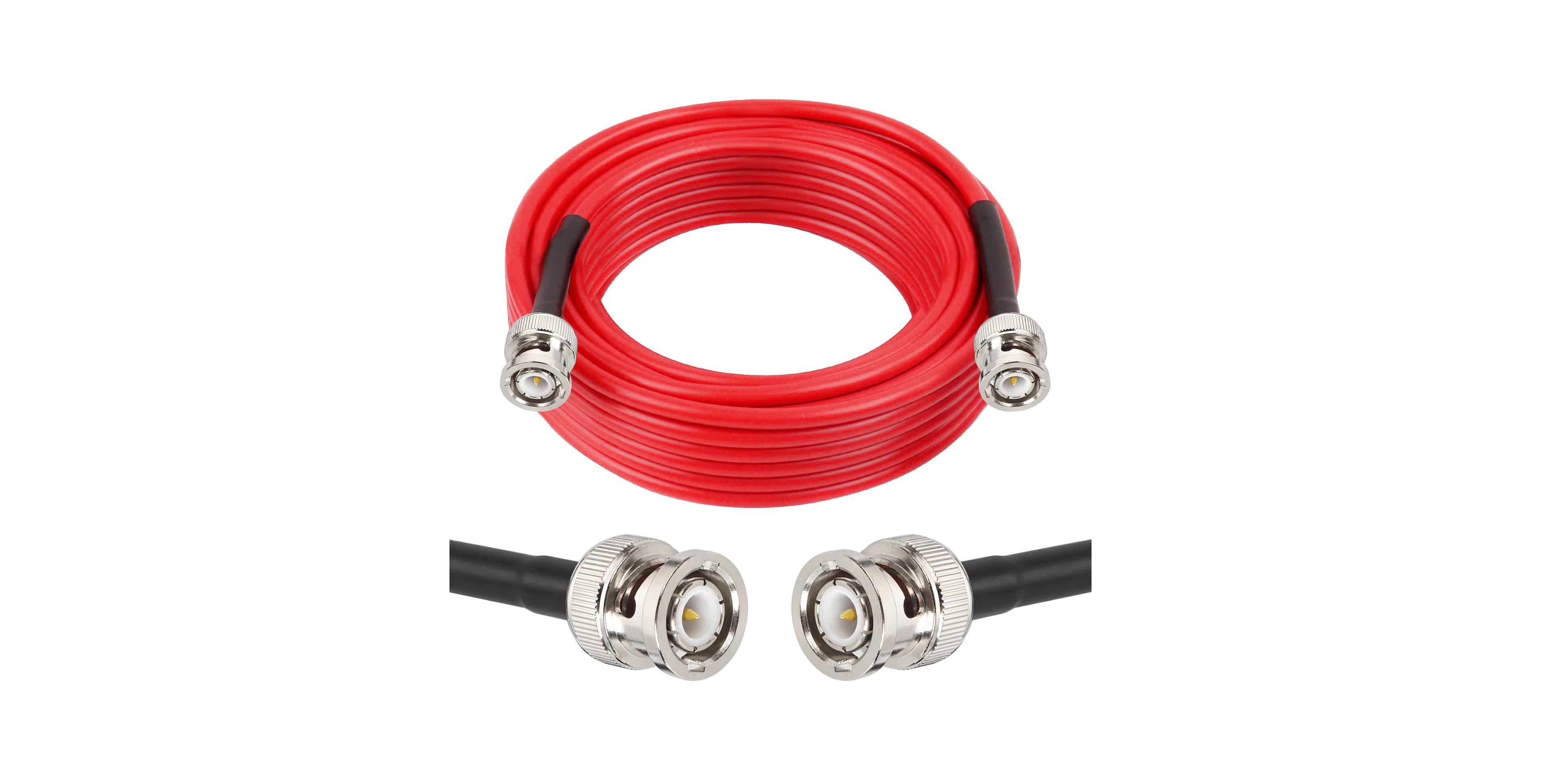 Lofree Low Loss 50 Ohm Bnc Coaxial Cable Extension for Rf Radio Antennas