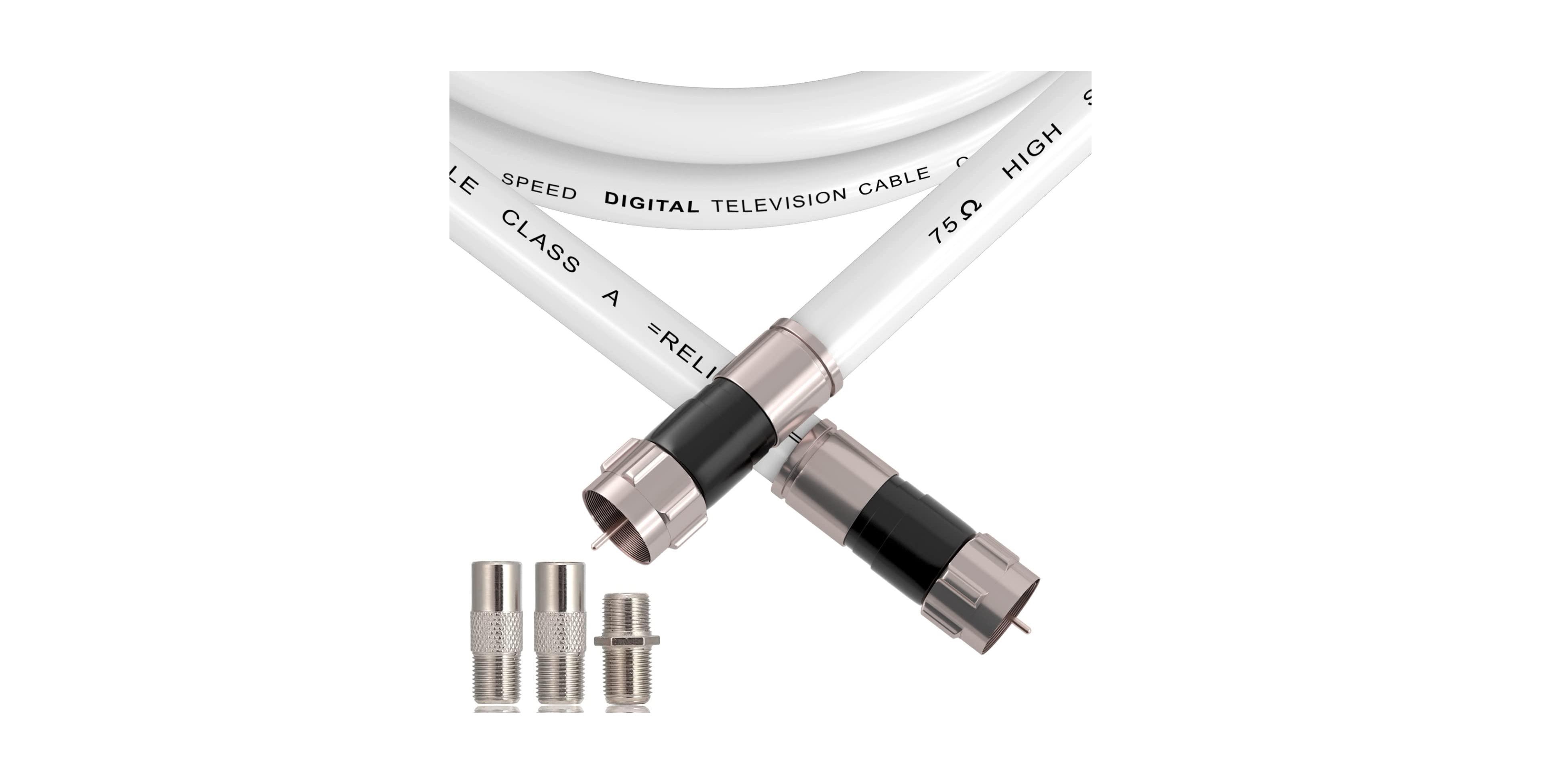 Lofree RG6 3 GHz Tv Antenna Coaxial Cable