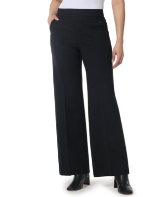Women's High-Rise Wide-Leg Pull-On Trousers