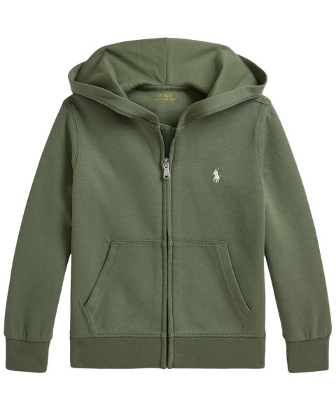 Худи Polo Ralph Lauren Double Knit Full-Zip для мальчиков, цвет: Зелёный
