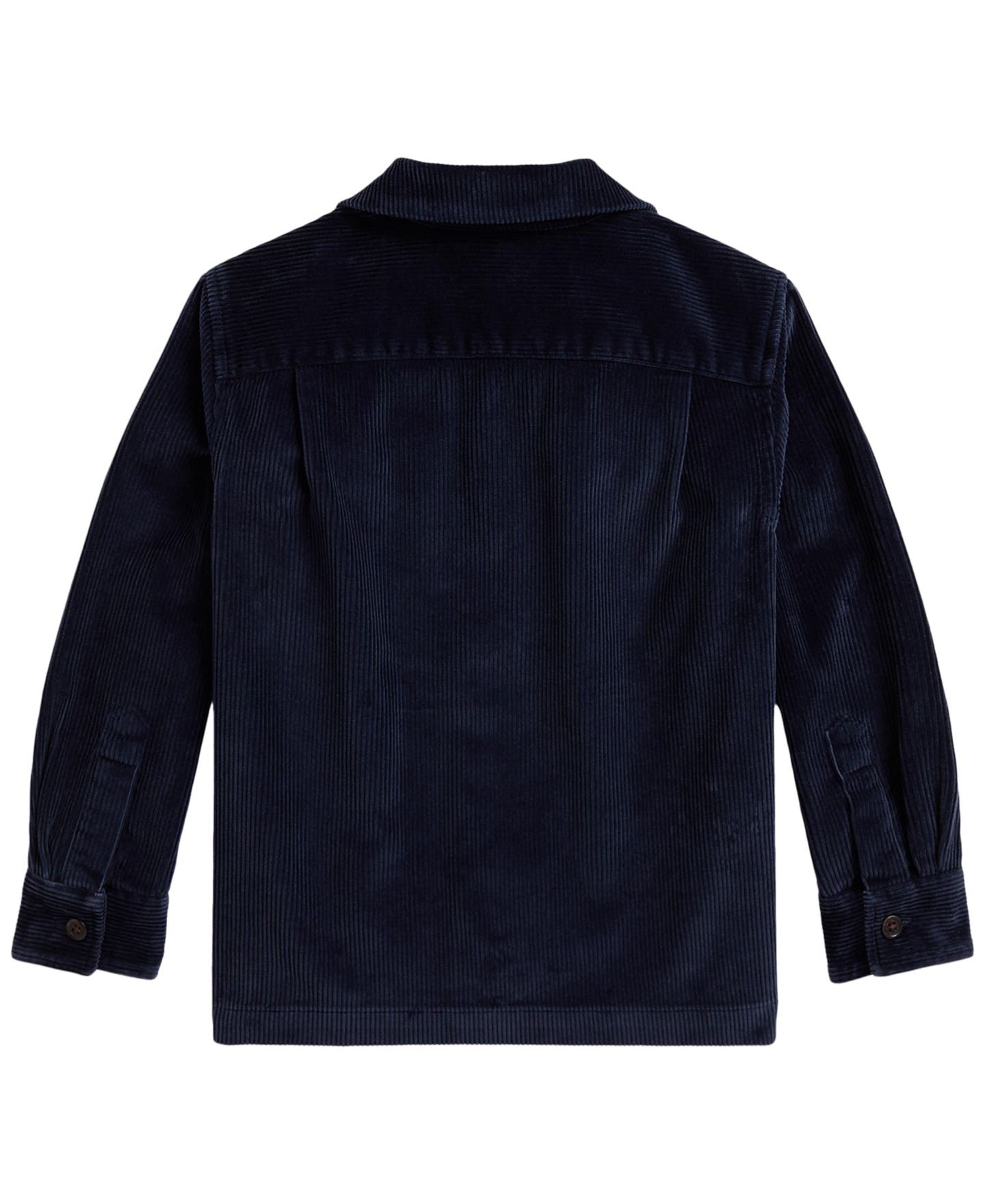 Куртка Polo Ralph Lauren Cotton Corduroy Button-Front Shirt Jacket для мальчиков, цвет: Тёмно-синий — фото 2