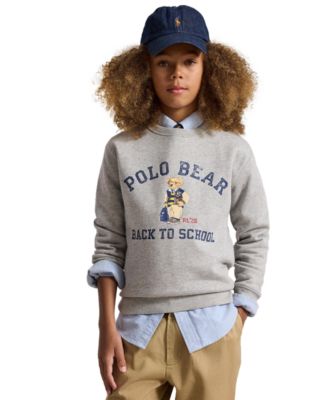Boys' 8-20 Polo Bear Fleece Sweatshirt
