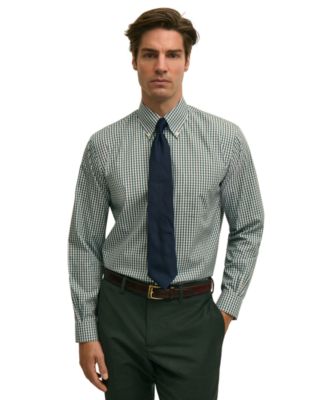 Men's Polo Button-Down Dress Shirt