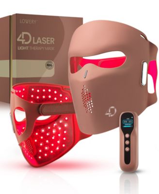 4D Laser Light Therapy Face Mask - 8 x More powerful than LED - Professional At-Home Skin Rejuvenation