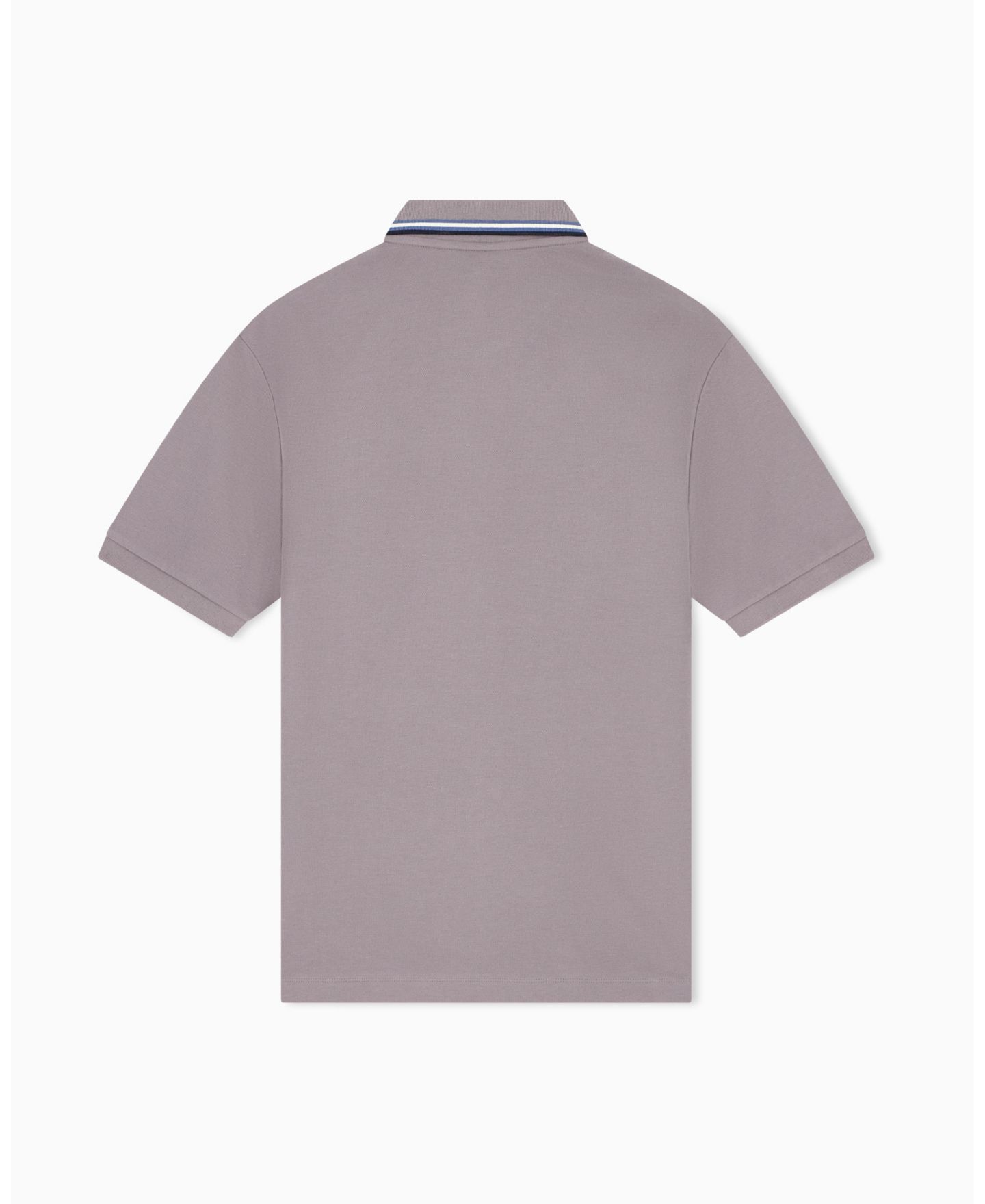 Мужское поло A|X Armani Exchange Short Sleeves Pique Tipping Polo Shirt, цвет: Falcon — фото 4